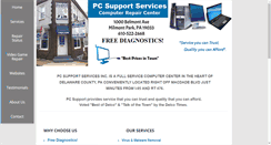 Desktop Screenshot of pcsupportservices.net